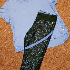Periwinkle Dri-fit Workout Shirt
